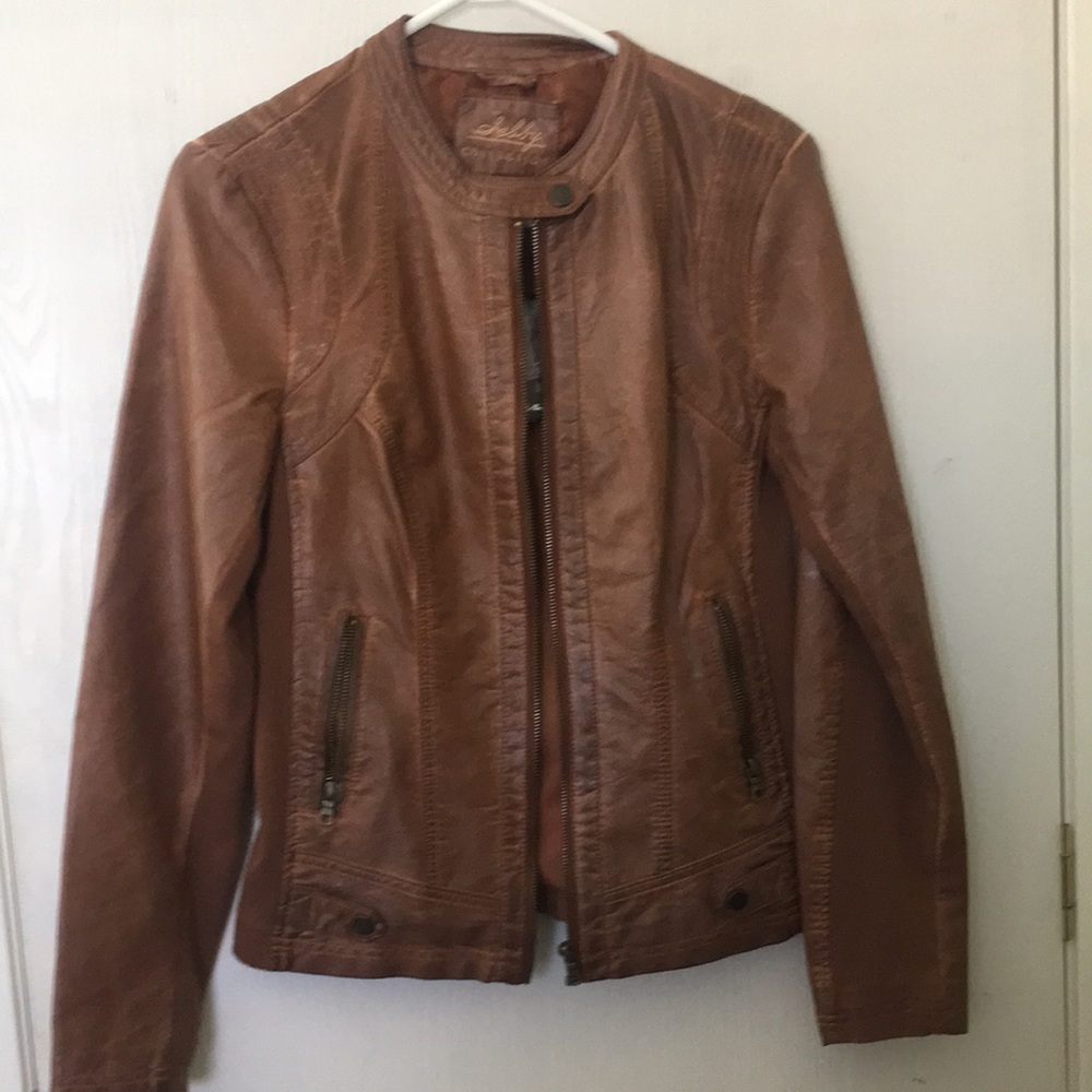 Sebby Carmel Faux Leather jacket